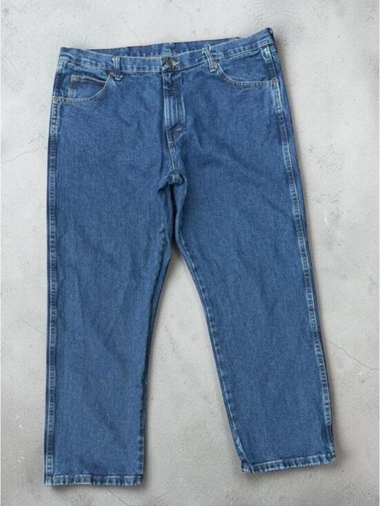 Wrangler Other - Wrangler Rugged‎ Wear Jeans Men’s 40x29 Relaxed Straight Blue 35001AI